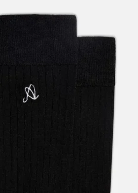 A Logo Silk Socks