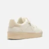 Clay Crackled Sneaker