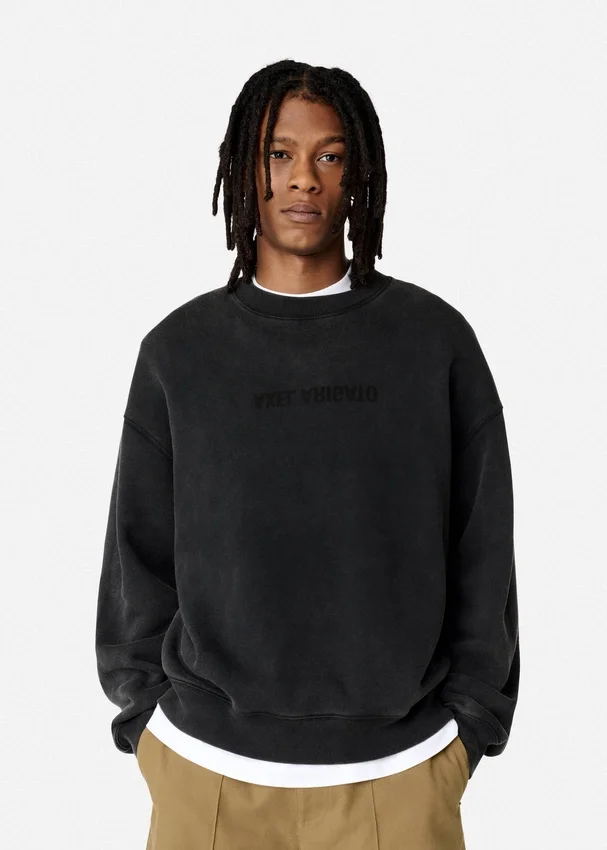Distort Washed Sweatshirt Distort Washed Sweatshirt