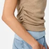 Ivi Draped Knitted Top