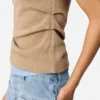 Ivi Draped Knitted Top
