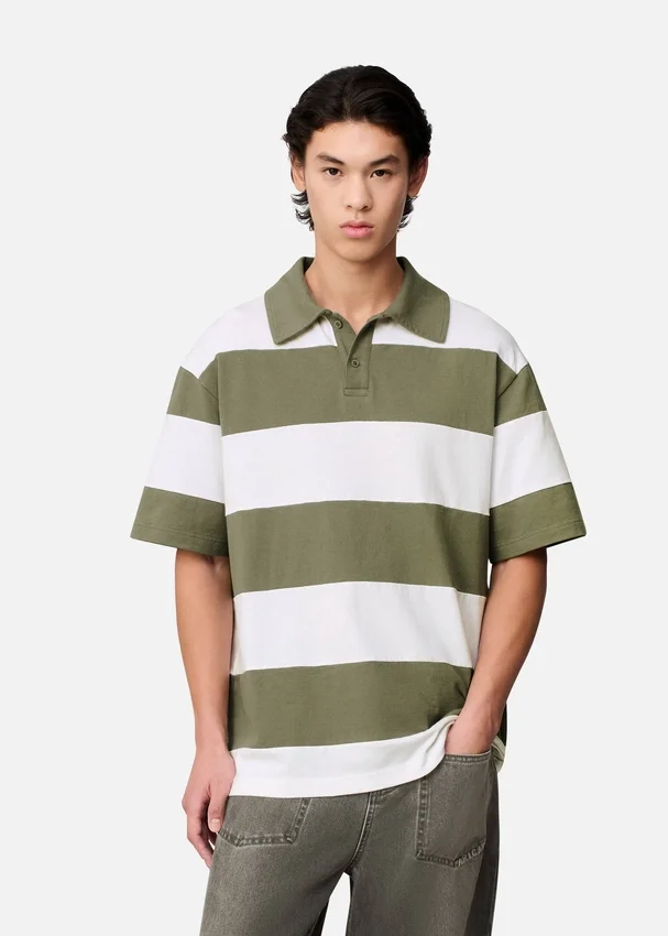 Striped Polo T-Shirt Striped Polo T-Shirt