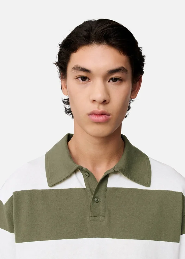Striped Polo T-Shirt Striped Polo T-Shirt