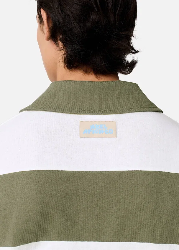 Striped Polo T-Shirt Striped Polo T-Shirt